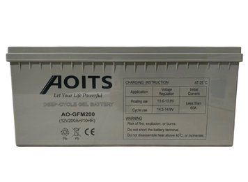 Гелевий акумулятор AOITS 12V200AH Aoits200 фото